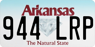 AR license plate 944LRP