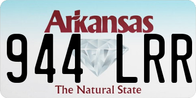 AR license plate 944LRR