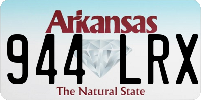 AR license plate 944LRX