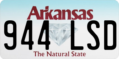 AR license plate 944LSD