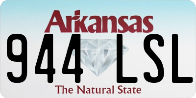 AR license plate 944LSL