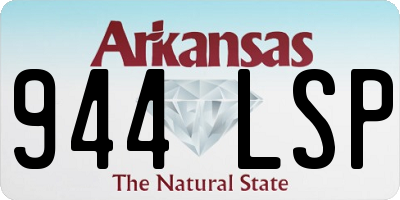 AR license plate 944LSP