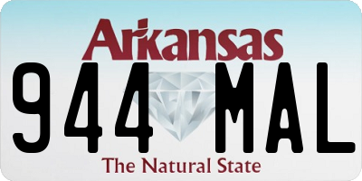 AR license plate 944MAL
