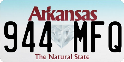 AR license plate 944MFQ
