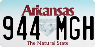 AR license plate 944MGH