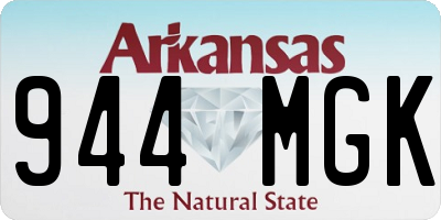 AR license plate 944MGK