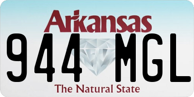 AR license plate 944MGL