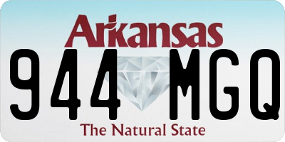 AR license plate 944MGQ