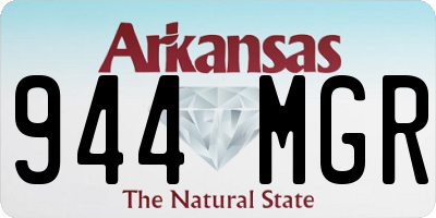 AR license plate 944MGR
