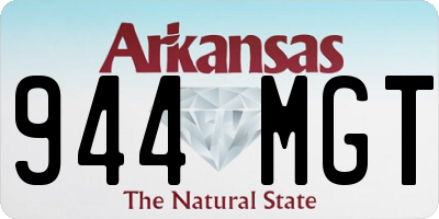 AR license plate 944MGT