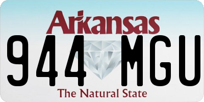 AR license plate 944MGU