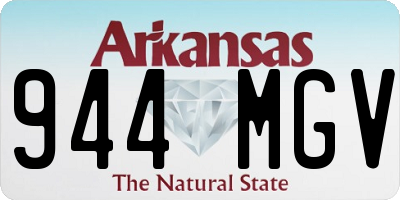 AR license plate 944MGV
