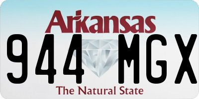 AR license plate 944MGX