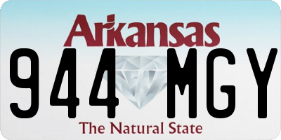 AR license plate 944MGY