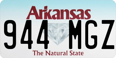 AR license plate 944MGZ