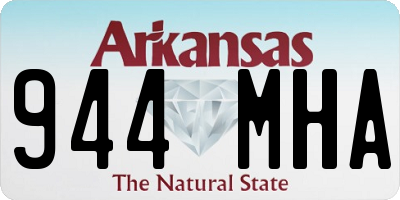 AR license plate 944MHA