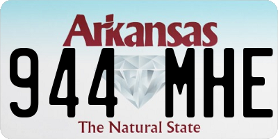 AR license plate 944MHE