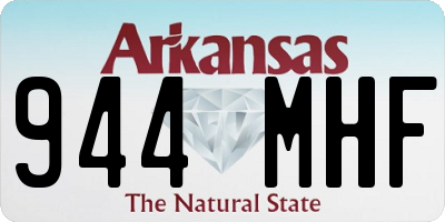 AR license plate 944MHF