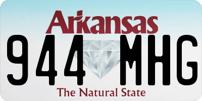 AR license plate 944MHG
