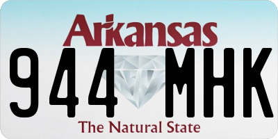 AR license plate 944MHK