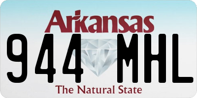 AR license plate 944MHL