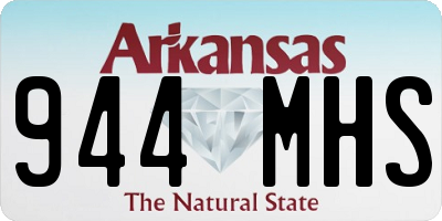 AR license plate 944MHS