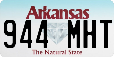 AR license plate 944MHT
