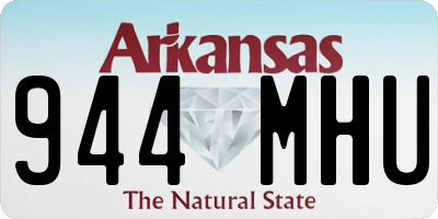 AR license plate 944MHU