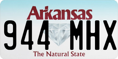 AR license plate 944MHX