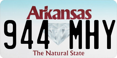 AR license plate 944MHY