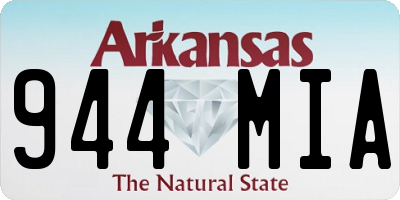 AR license plate 944MIA