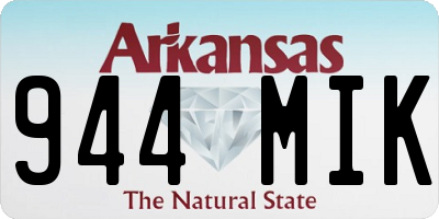 AR license plate 944MIK