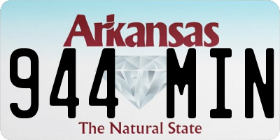 AR license plate 944MIN
