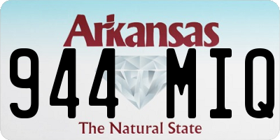 AR license plate 944MIQ
