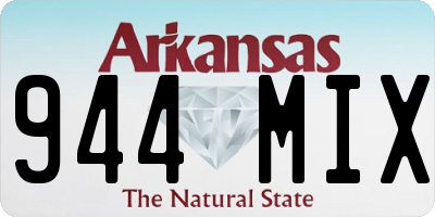 AR license plate 944MIX