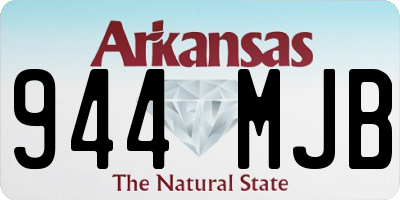 AR license plate 944MJB