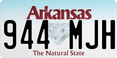 AR license plate 944MJH