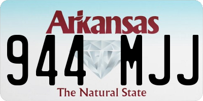 AR license plate 944MJJ