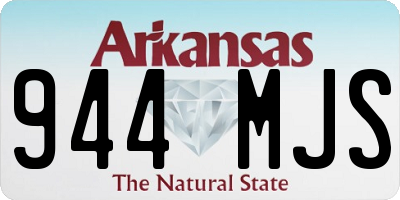 AR license plate 944MJS