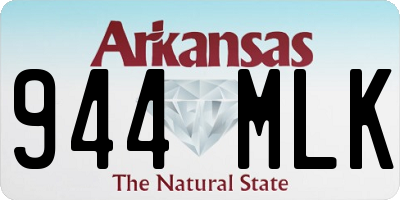 AR license plate 944MLK