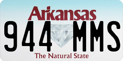 AR license plate 944MMS
