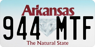 AR license plate 944MTF