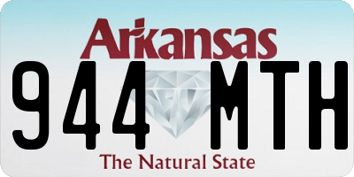 AR license plate 944MTH