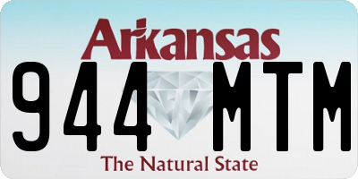 AR license plate 944MTM