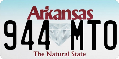 AR license plate 944MTO