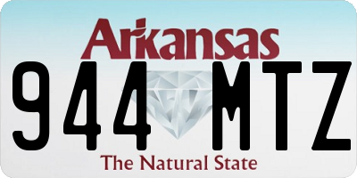 AR license plate 944MTZ