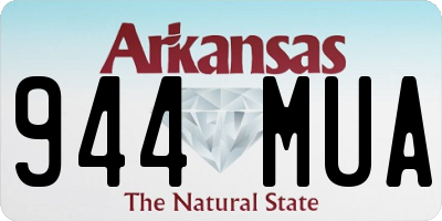 AR license plate 944MUA