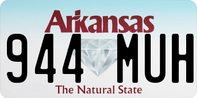 AR license plate 944MUH