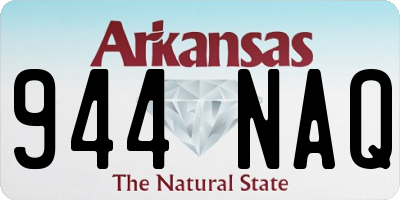 AR license plate 944NAQ