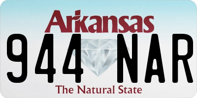 AR license plate 944NAR